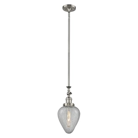 Heavy Swivel Glass Mini Pendant